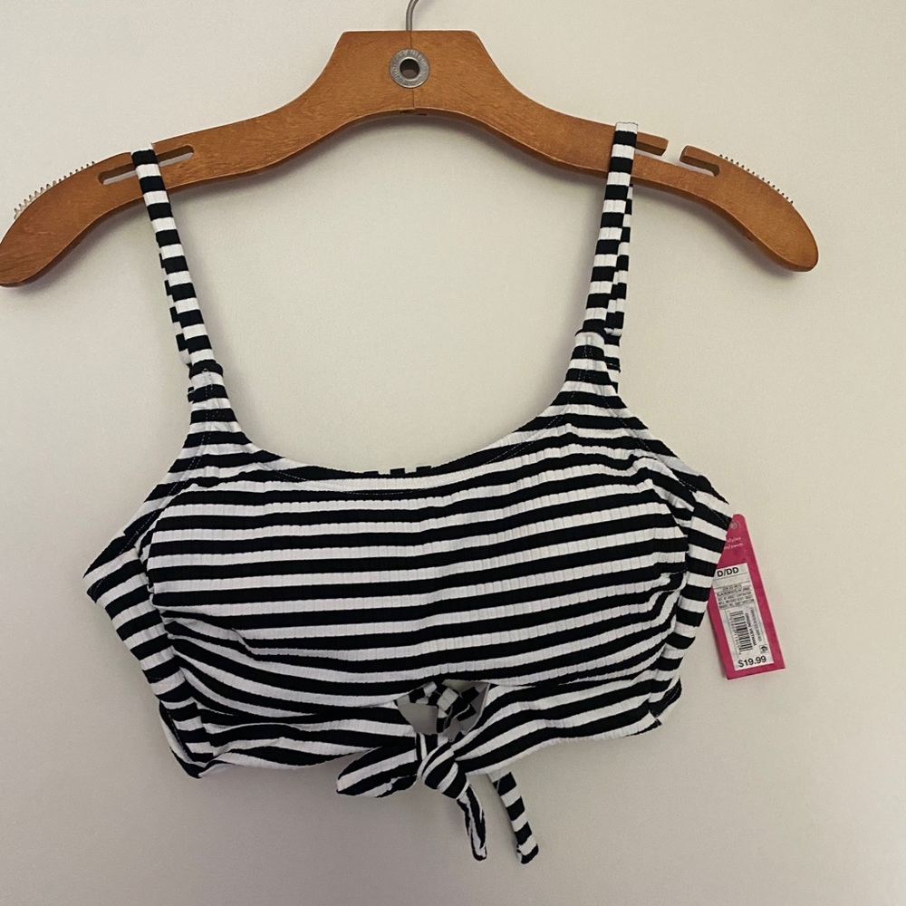 Xhilaration | Striped Bikini Top